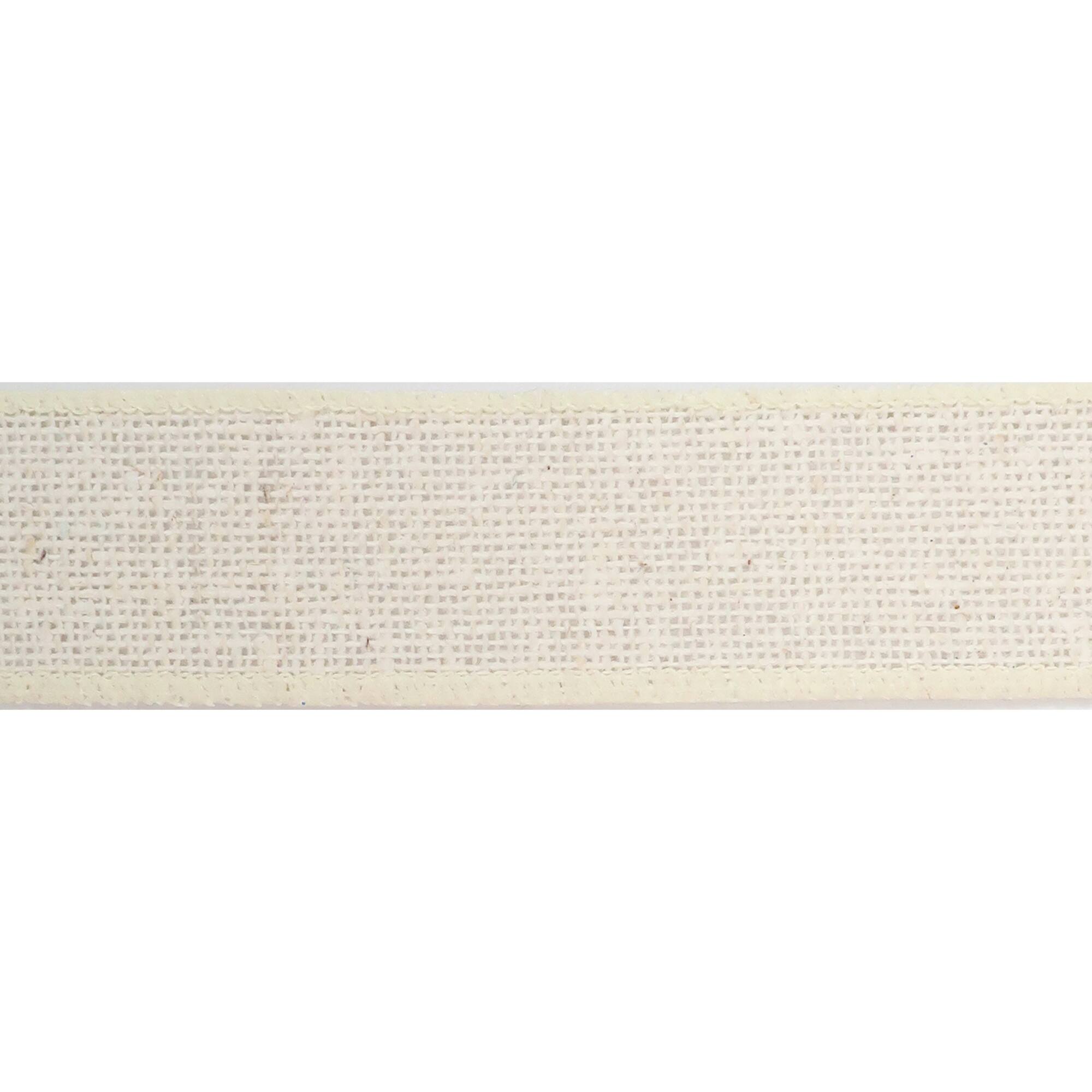 1.5" x 30ft. Ivory Wired Faux Burlap Ribbon by Celebrate It™